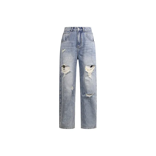 Valeria Obbaco Spring Summer Jeans Unisex Blue-0