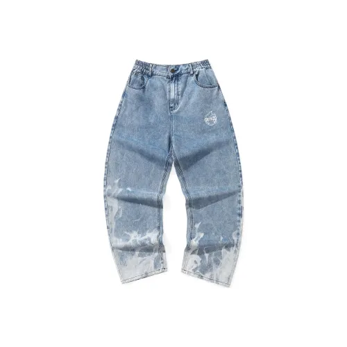 Junya Watanabe floral-print drop-crotch pants
