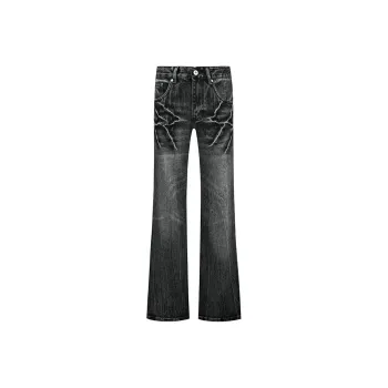 COOLALPACA Loose Fit Bootcut Jeans Unisex