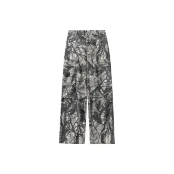 RICE NINE TEN Jeans Unisex Fallen Leaves Gray