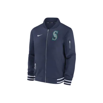 Nike Seattle Mariners Authentic Collection Jackets Coats Men's Marine Blue