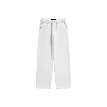 WILD LEADER SS24 Jeans Unisex White