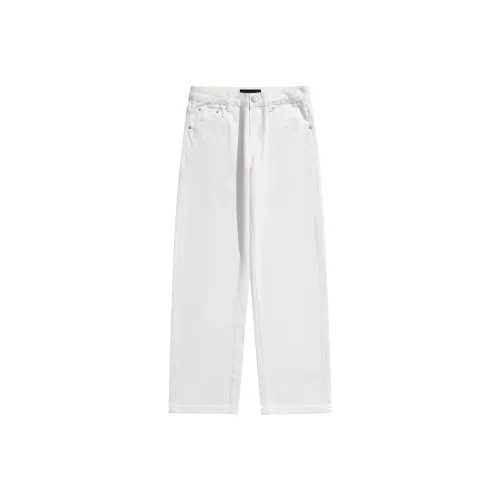 WILD LEADER SS24 Jeans Unisex White