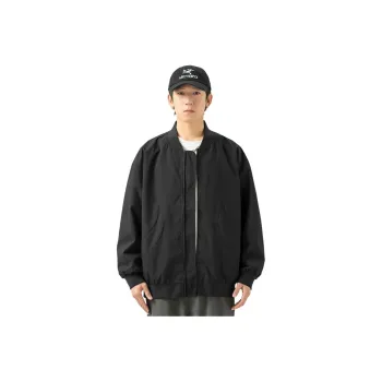 WOOD SOON Outdoor Casual Versatile Workwear Windproof Coat Long-Sleeved Baseball Collar Top Men's