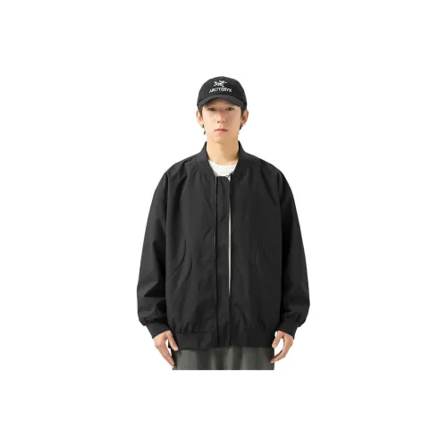 WOOD SOON Outdoor Casual Versatile Workwear Windproof Coat Long Sleeved Baseball Collar Top Men's