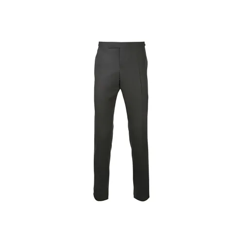 THOM BROWNE Low Rise Skinny Side Tab Trouser In Super 120's Twill