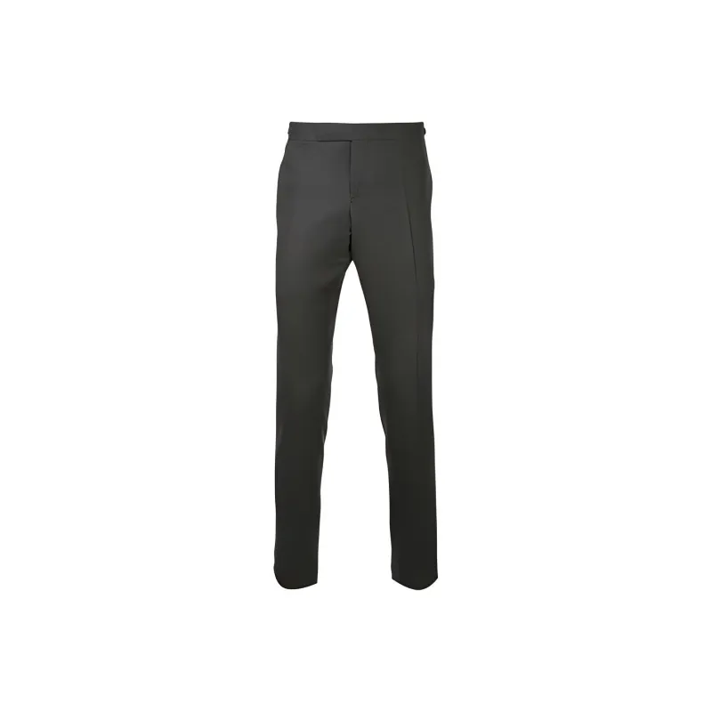 THOM BROWNE Low Rise Skinny Side Tab Trouser In Super 120's Twill-0