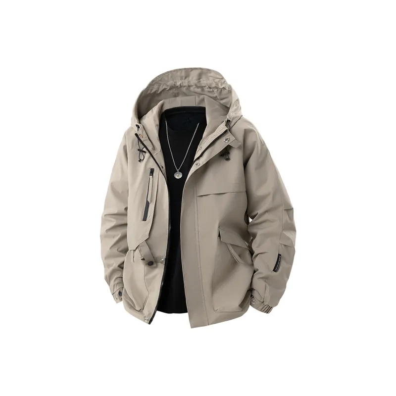 GDRX Jackets Coats Unisex Sandy Salt Red-6