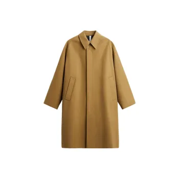 Studio Nicholson X ZARA Studio Nicholson Co-brand Trench Coats Men Khaki