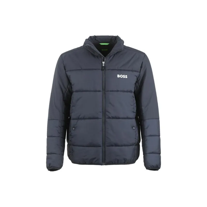 HUGO BOSS SS24 Puffer Jacket Men's Dark Blue-0