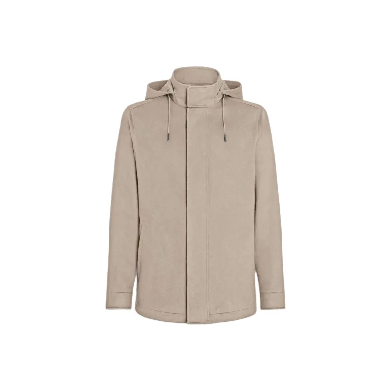 Zegna Jackets Coats Men's Beige-0