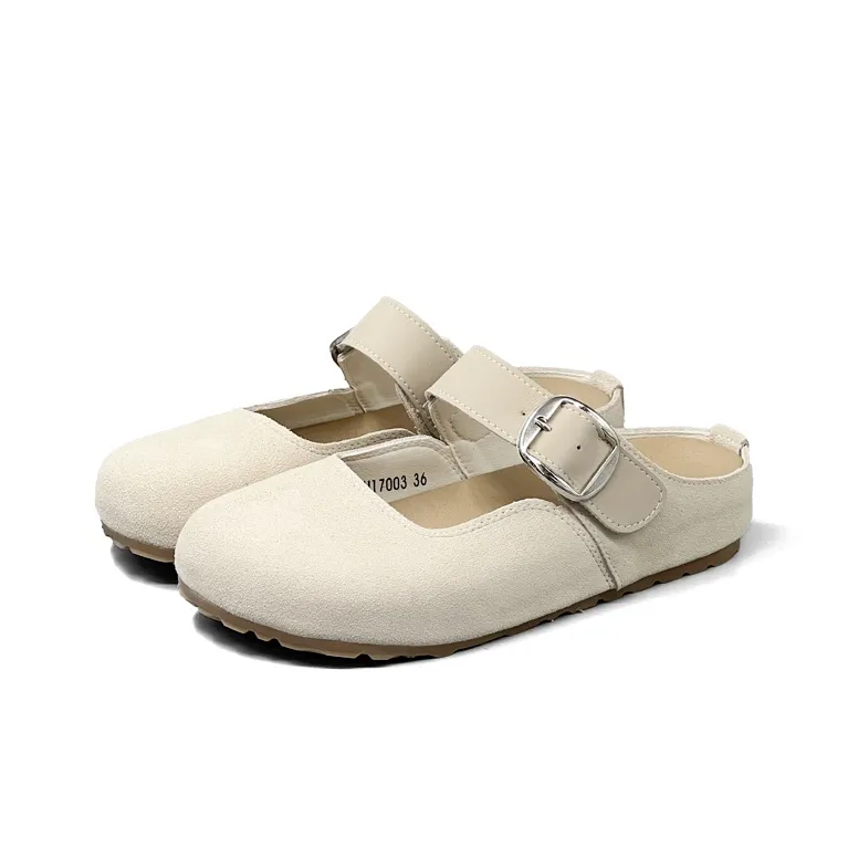 Shougu Rubber Sole Quiet Odor Resistant Closed Toe Slippers Women's-9