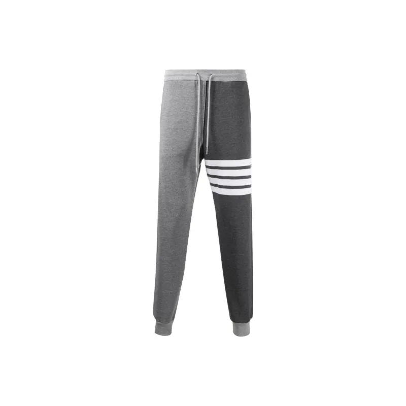 THOM BROWNE Fun mix Classic Loopback 4 Bar Track Pants-0