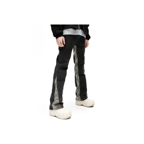MGXEK Jeans Unisex Wood Color
