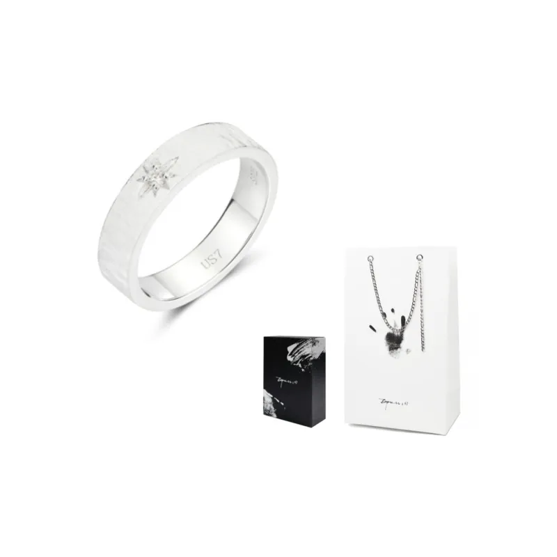 Empress 47 Concept 925 Sterling Silver Classic Satin Ring Unisex-15