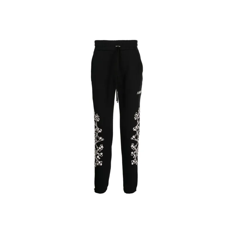 AMIRI Checkered Bones Sweatpants-0
