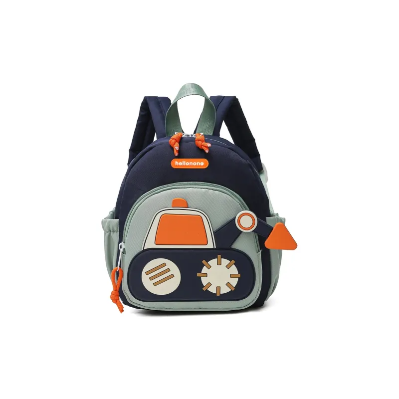 BUBM Nylon Backpack Kids' Blue & Yellow/Blue & Green-6