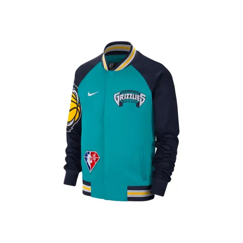Nike Memphis Grizzlies City Edition Showtime Jacket Unisex Turquoise