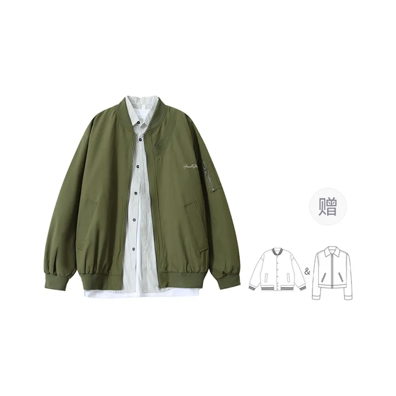 YOSICIL Jackets Coats Unisex Beige-10