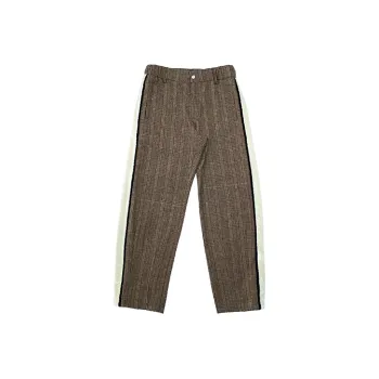 EMPTY REFERENCE Casual Pants Unisex Coffee