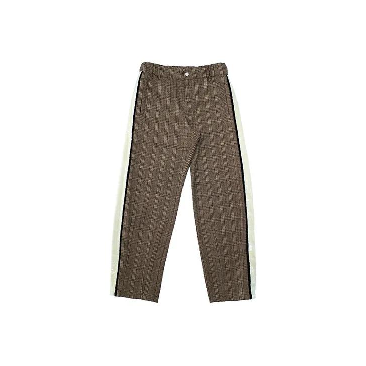 EMPTY REFERENCE Casual Pants Unisex Coffee-0
