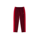 Dark Red Print