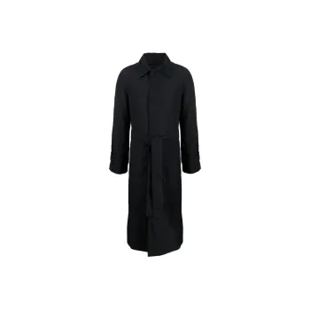 Ferragamo Trench Coats Men Black