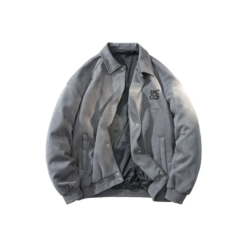 YOSICIL Jackets Coats Unisex Greige-2