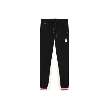 Mihara Yasuhiro X FILA MIHARA YASUHIRO Collaboration Collection Knitted Sweatpants Men Jet Black