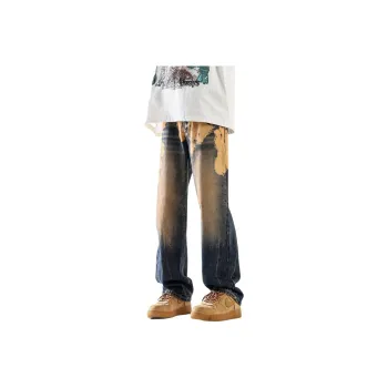 Children Of Huaxia 2025 Spring Summer Jeans Men's Nostalgic Blue