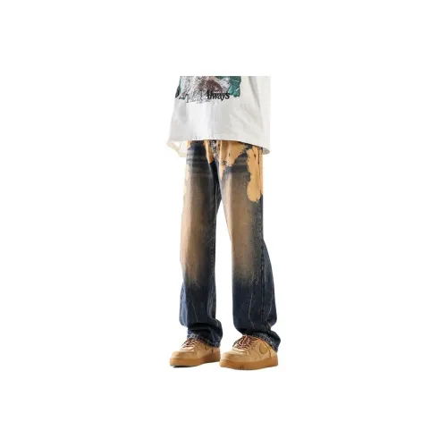 Children Of Huaxia 2025 Spring Summer Jeans Men's Nostalgic Blue