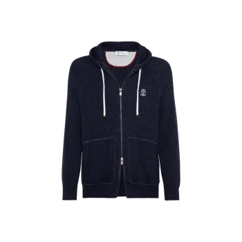Brunello Cucinelli FW23 Jackets & Coats Men's Marine Blue