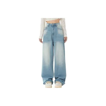 Ghost Mask Jeans Unisex Blue