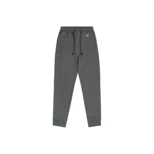 Champion Casual Pants Fleece Lined Men's Dark Gray