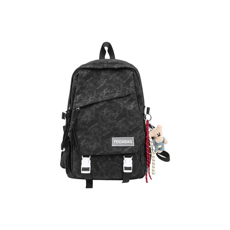 DCLOUD Nylon Backpack Unisex Multicolor-7