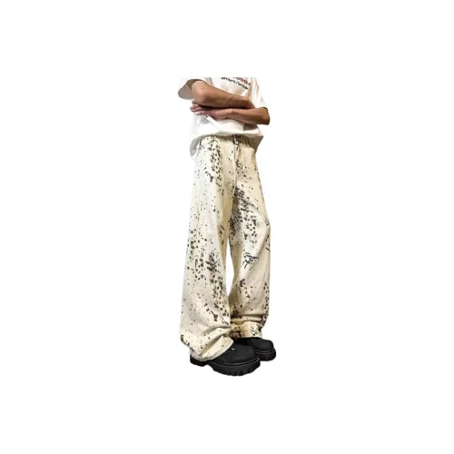 MGXEK Jeans Unisex White