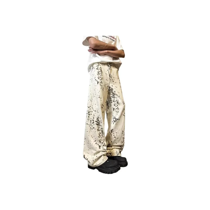 MGXEK Jeans Unisex White-0