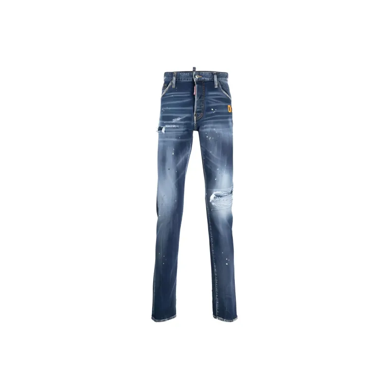 DSQUARED 2 Distressed Medium Hiking Jeans-0