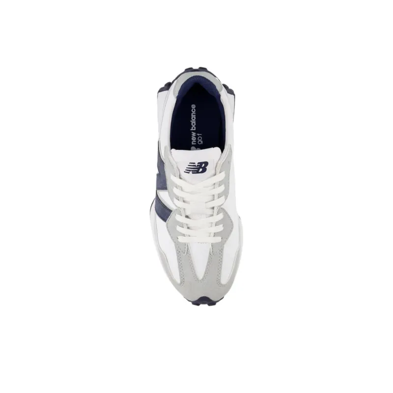 New Balance NB 327 Anti Slip Wear Resistant Low Top Casual Running Shoes Women's White Gray-3