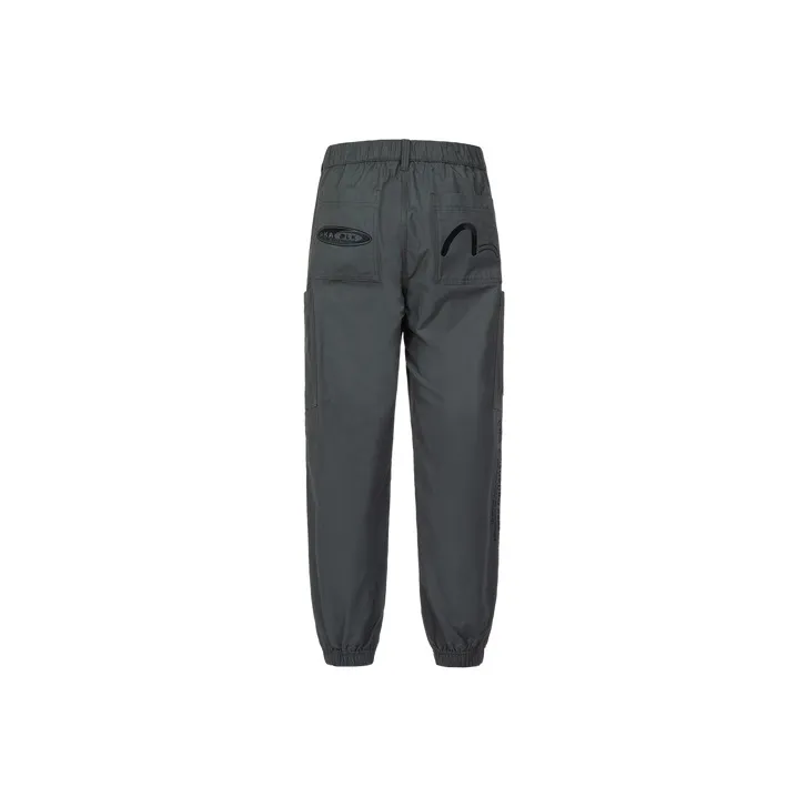 EVISU Cargo Pants Men Dark Gray-0