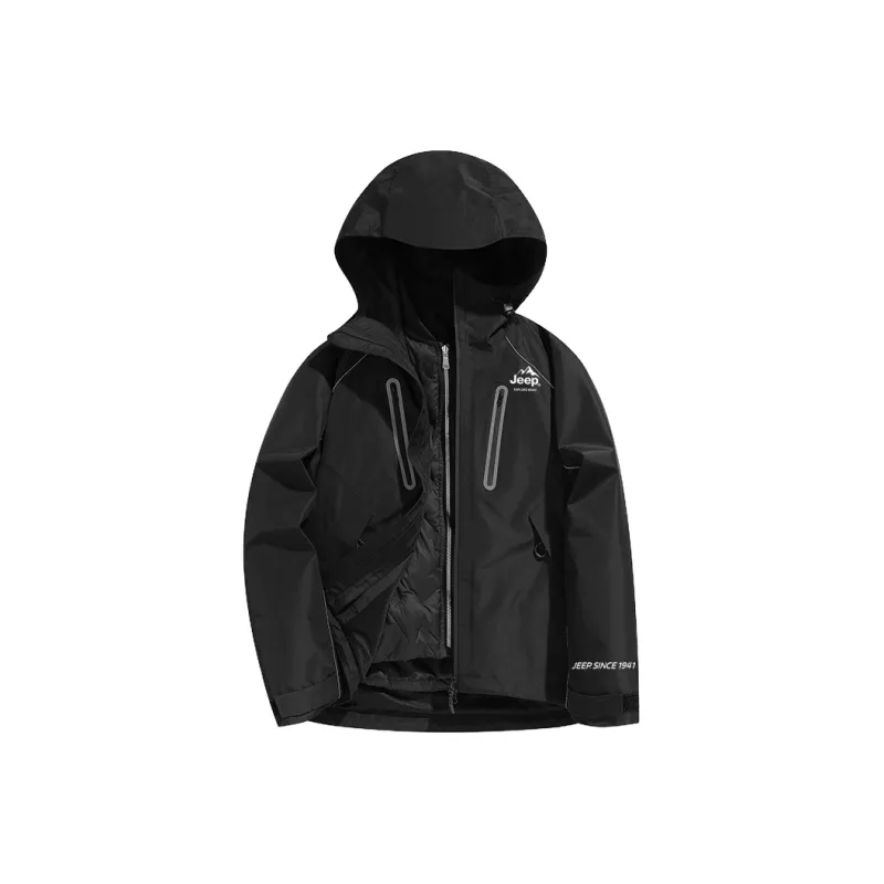 Jeep JEEP Jacket Unisex Pure Black-0
