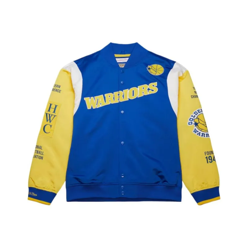 Mitchell & Ness x NBA Jackets Coats Men's Blue-0