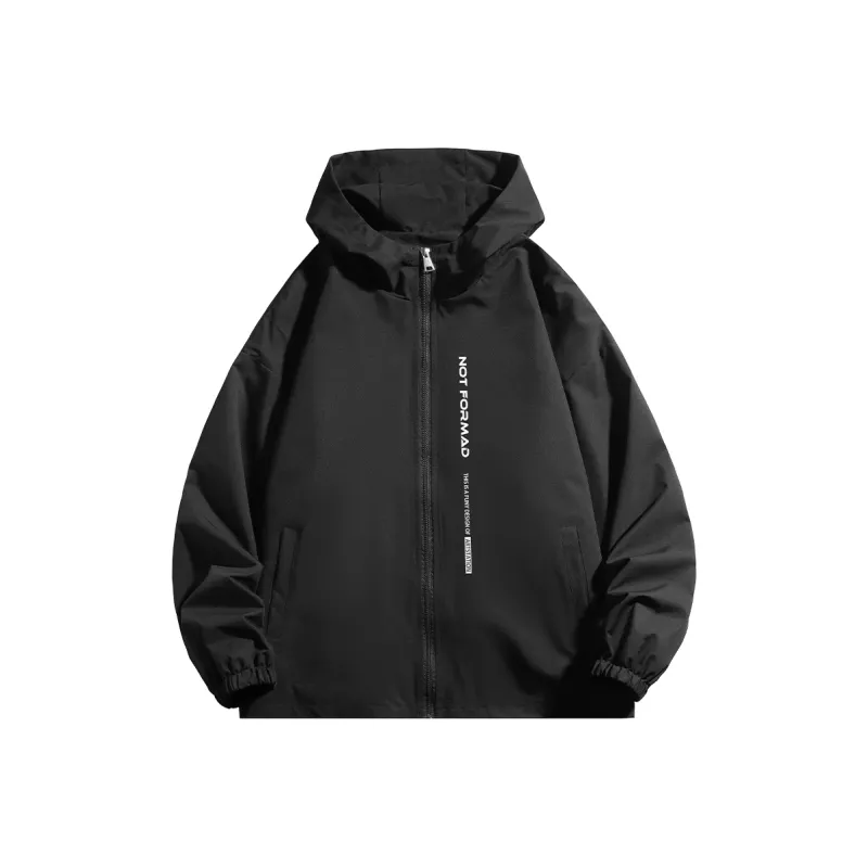 NOTFORMAD Jackets Coats Unisex Black-0