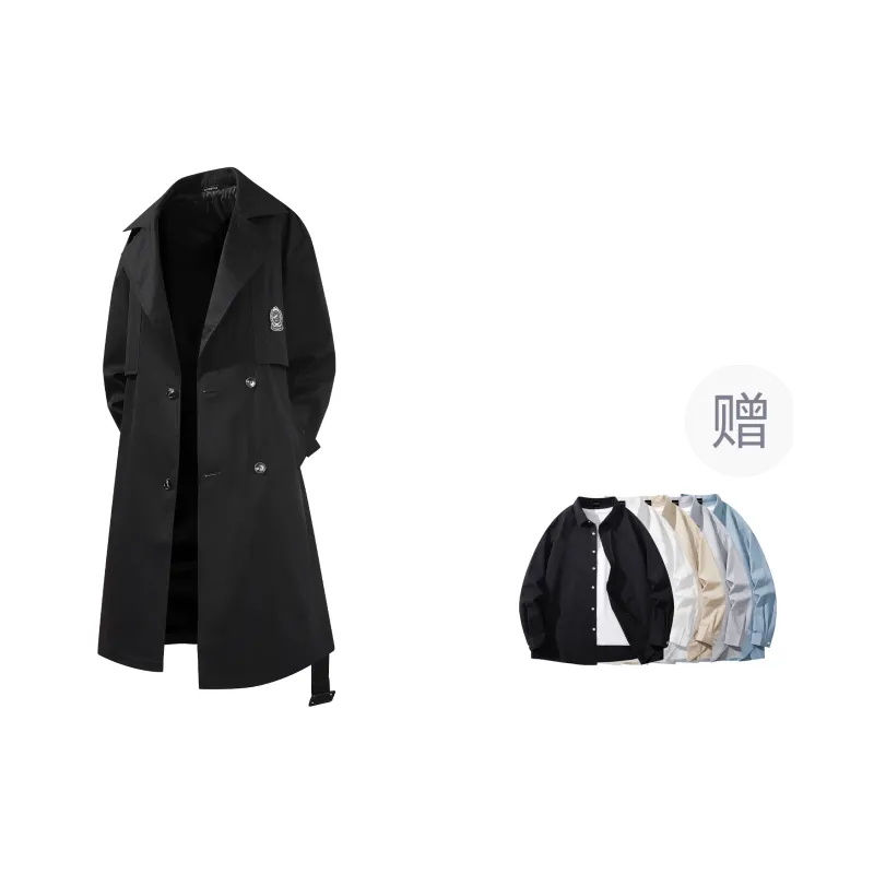 LA'T.WEEKEND Trench Coat Fall Unisex-9