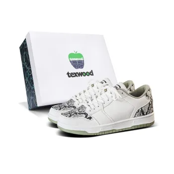TEXWOOD Wrapping Anti Slip Shock Absorbing And Wear Resistant Low Top Skateboard Shoes Men's Box