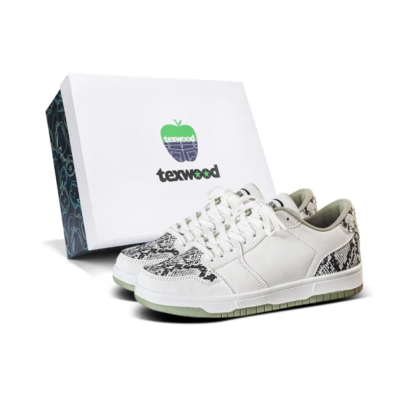 TEXWOOD Wrapping Anti-Slip Shock-Absorbing And Wear-Resistant Low-Top Skateboard Shoes Men's Box-0