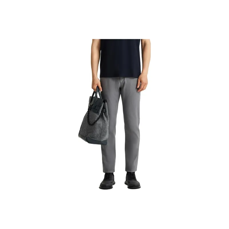 DIKENI x GUOJIABAOZANG,LIANMINGKUAN Jeans Men's Light Gray-0