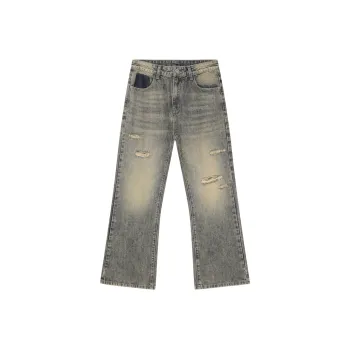Voguo Relay Bootcut Ripped Jeans Unisex