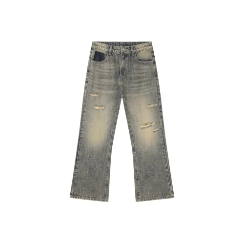 Voguo Relay Bootcut Ripped Jeans Unisex