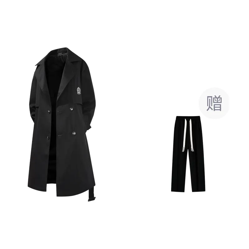 LA'T.WEEKEND Trench Coat Fall Unisex-27